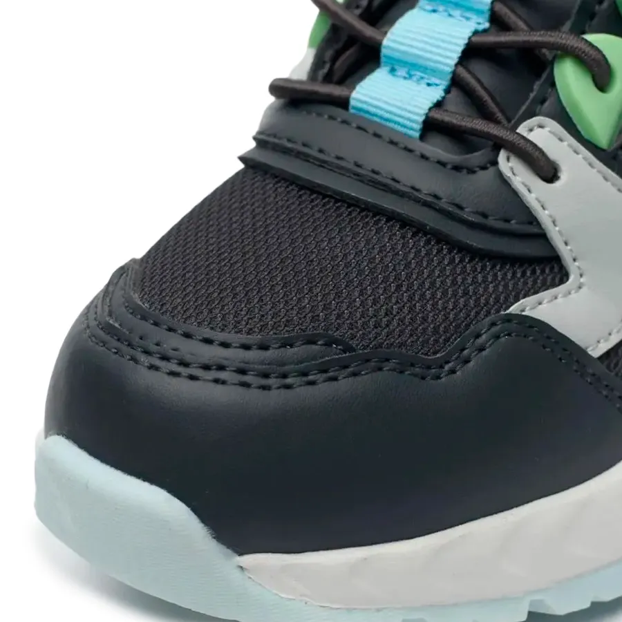 Imagen 3 de 5 de Zapatillas Atomik Bromo Pro-TOPO/VERDE AGUA/CELESTE