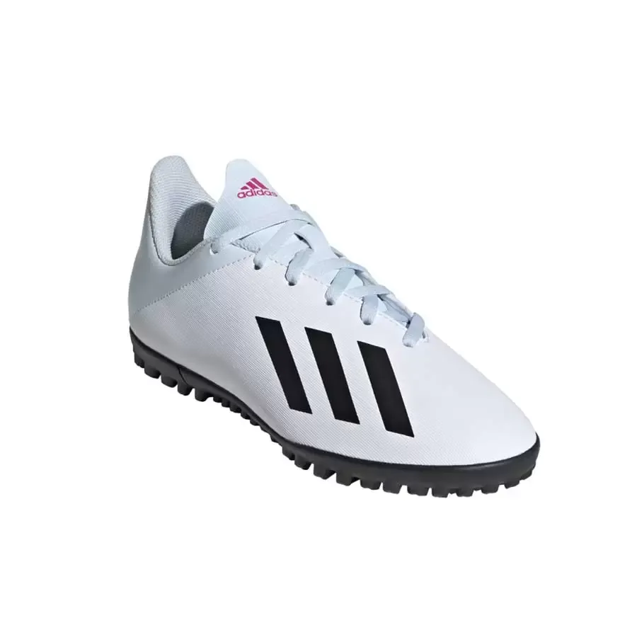 Imagen 0 de 5 de Botines adidas X 19.4 Tf J-BLANCO/CELESTE/NEGRO
