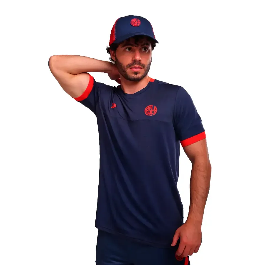 Imagen 2 de 5 de Remera Atomik San Lorenzo Entrenamiento 25-MARINO