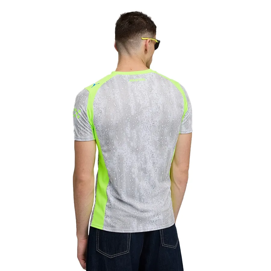 Imagen 2 de 5 de Remera Puma Manchester City Tercera 25/26-GRIS/AMARILLO FLUOR