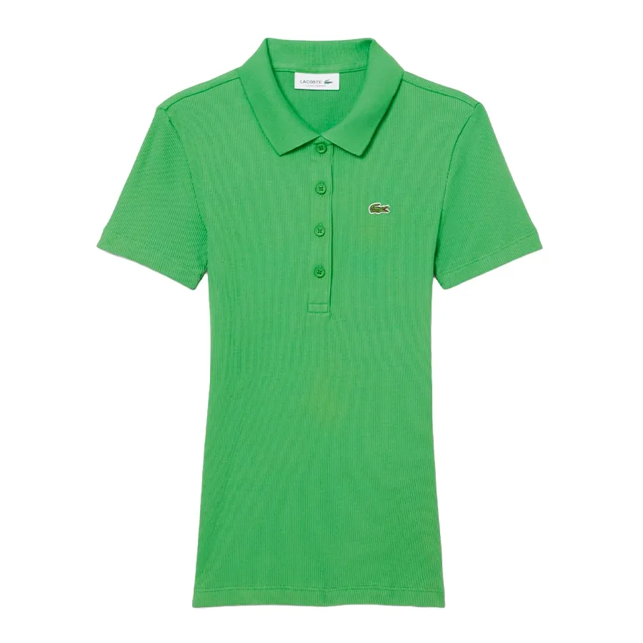 Imagen 2 de 6 de Polo Lacoste Chemise Col Bord-VERDE