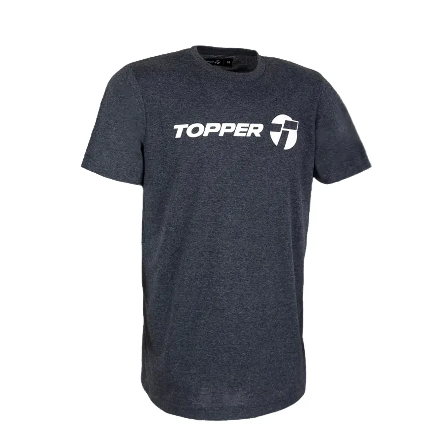 Imagen 0 de 4 de Remera Topper Gtm Mc Brand-GRAFITO/BLANCO