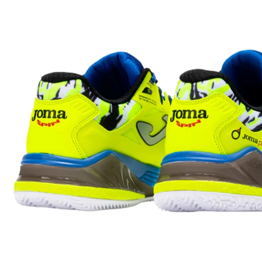 Imagen 4 de 5 de Zapatillas Joma Spin S2509-AMARILLO FLUOR/AZUL