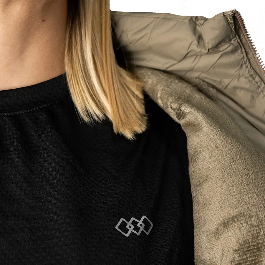 Imagen 6 de 7 de Campera Kamp Short Jacket Padding 25-VERDE OLIVA