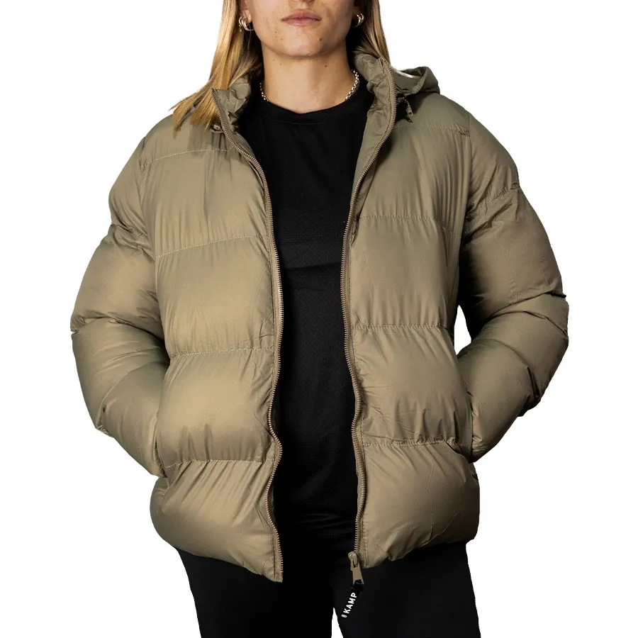 Imagen 0 de 7 de Campera Kamp Short Jacket Padding 25-VERDE OLIVA