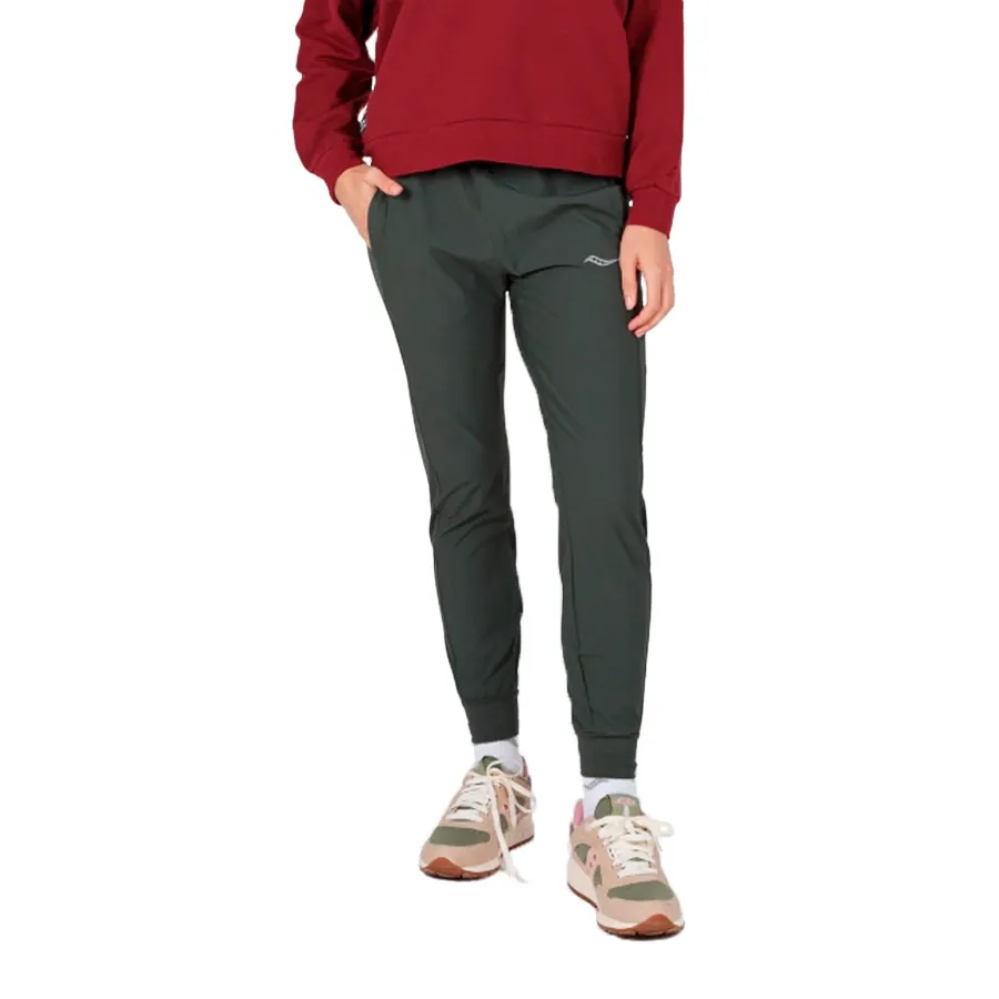 Imagen 0 de 5 de Pantalón Saucony Boston Woven-VERDE OLIVA