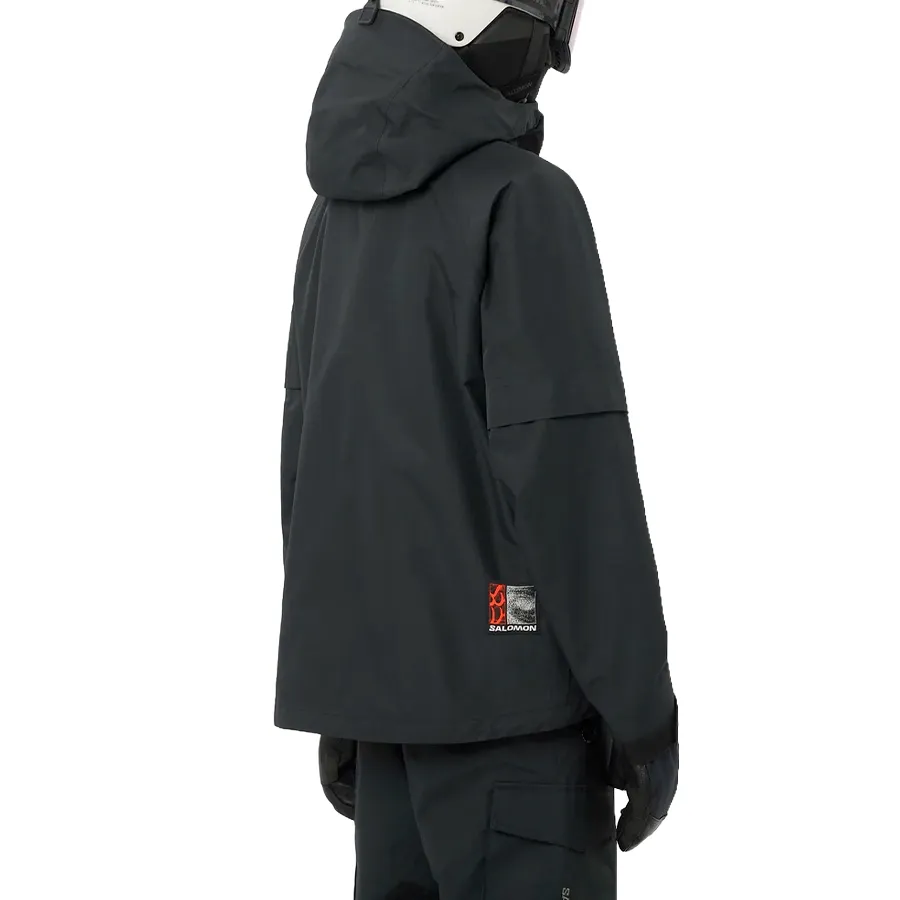 Imagen 1 de 5 de Campera Salomon Venom Full Zip-NEGRO