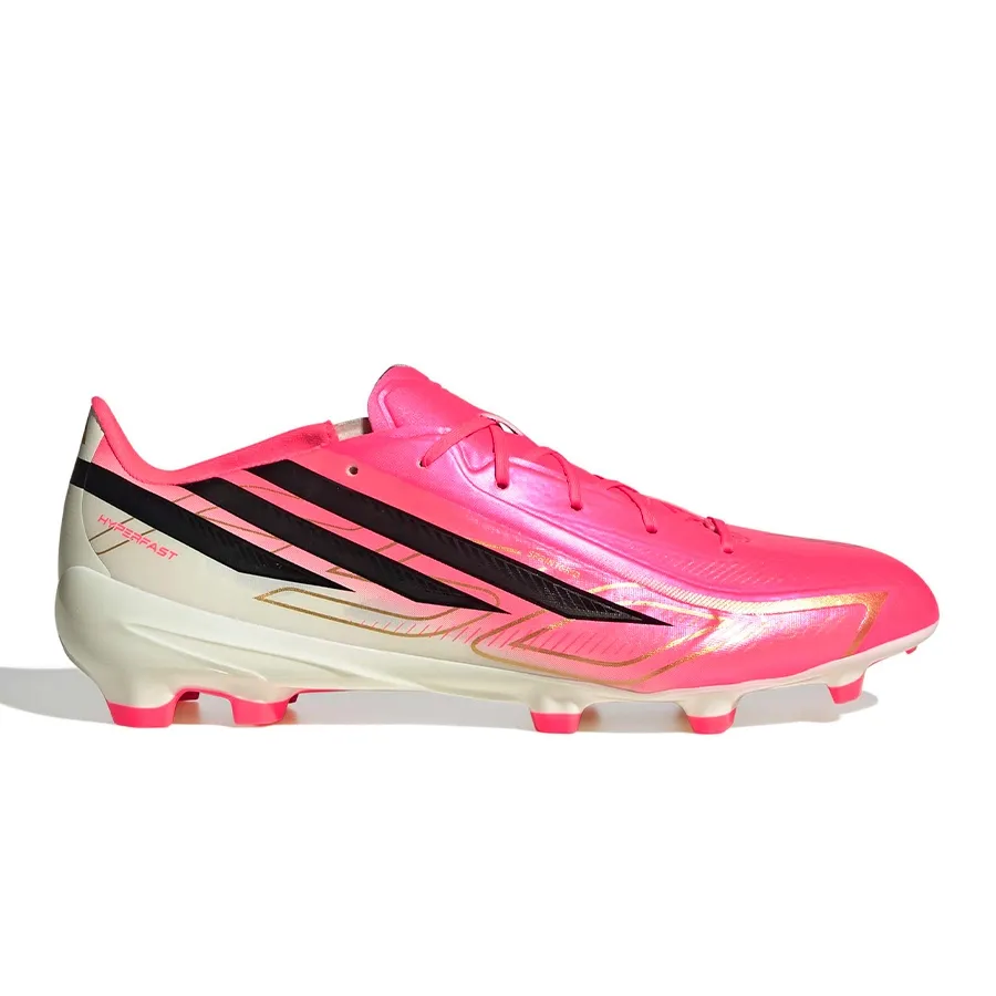 Imagen 0 de 6 de Botines adidas F50 Hyperfast League Fg-FUCSIA/BLANCO/NEGRO