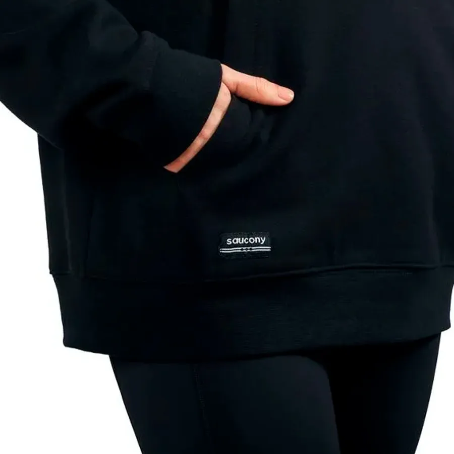 Imagen 7 de 8 de Buzo Saucony Rested El Cruce-NEGRO