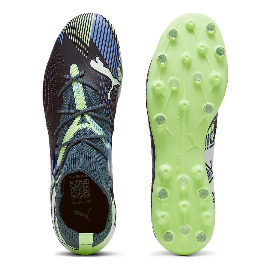 Imagen 3 de 6 de Botines Puma Future 7 Match Mg-NEGRO/AZUL/LIMA
