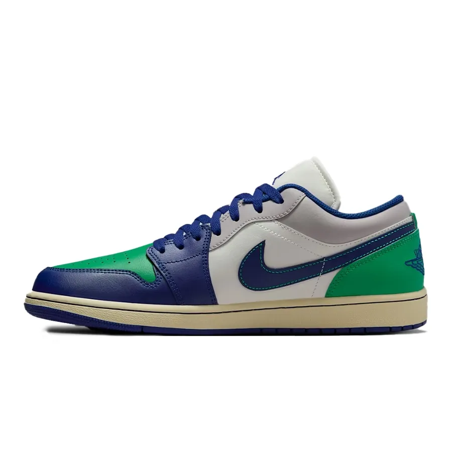 Imagen 3 de 8 de Zapatillas Nike Air Jordan 1 Low-BLANCO/AZUL/VERDE