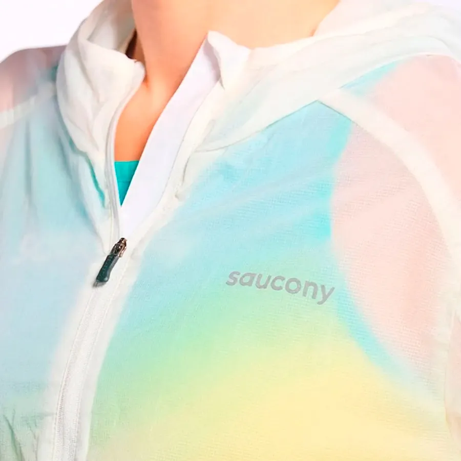 Imagen 2 de 6 de Campera Saucony Triumph Packaway-BLANCO