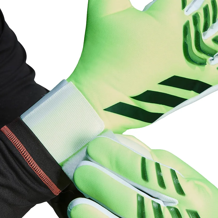 Imagen 3 de 4 de Guantes adidas Predator League-VERDE FLUOR/BLANCO