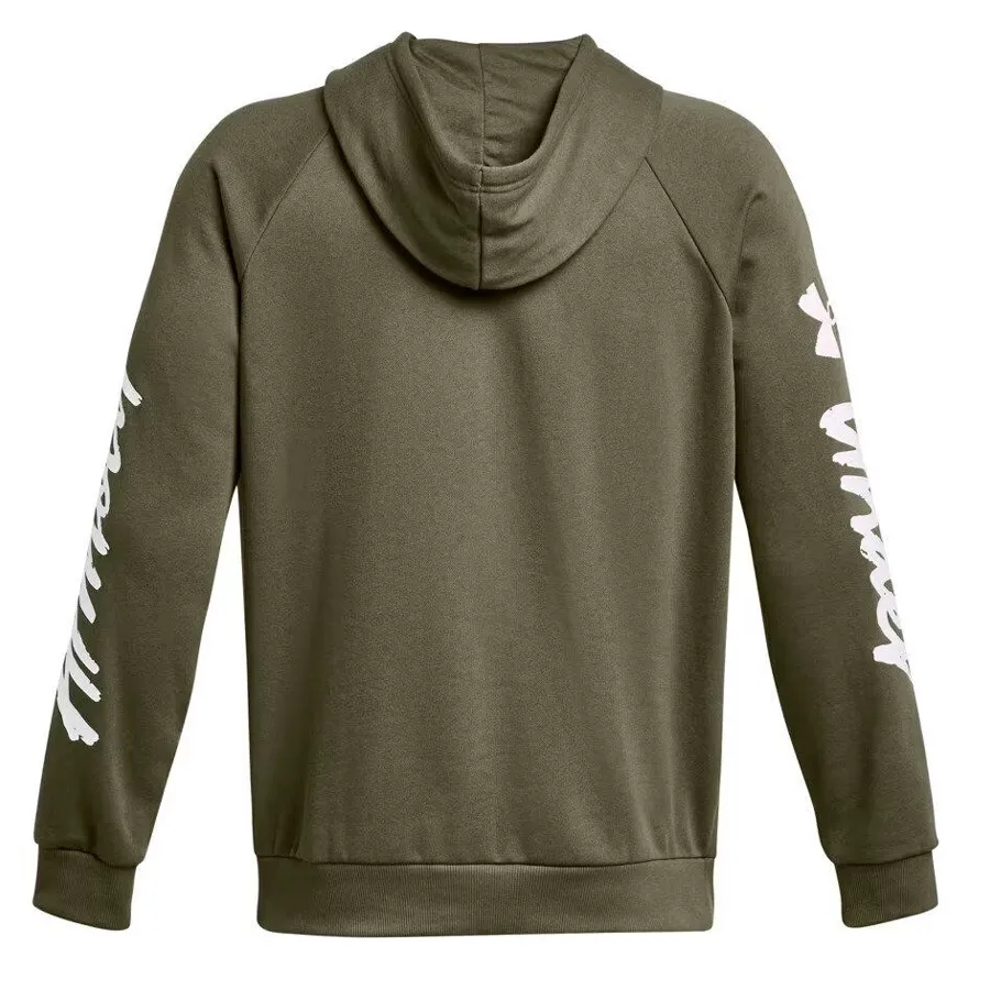 Imagen 1 de 4 de Buzo Under Armour Rival Fleece-VERDE OLIVA