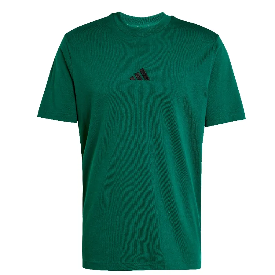 Imagen 1 de 5 de Remera adidas Essentials Logo Pequeño-VERDE