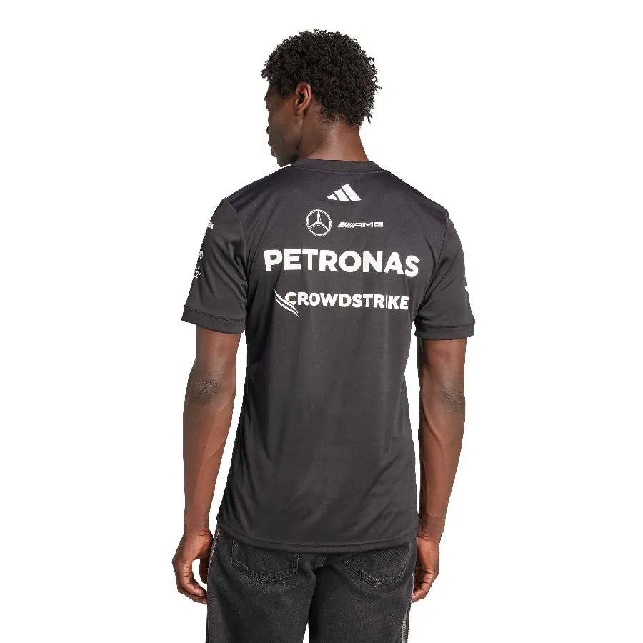 Imagen 1 de 5 de Camiseta adidas Piloto Mercedes - AMG Petronas F1 Team-NEGRO