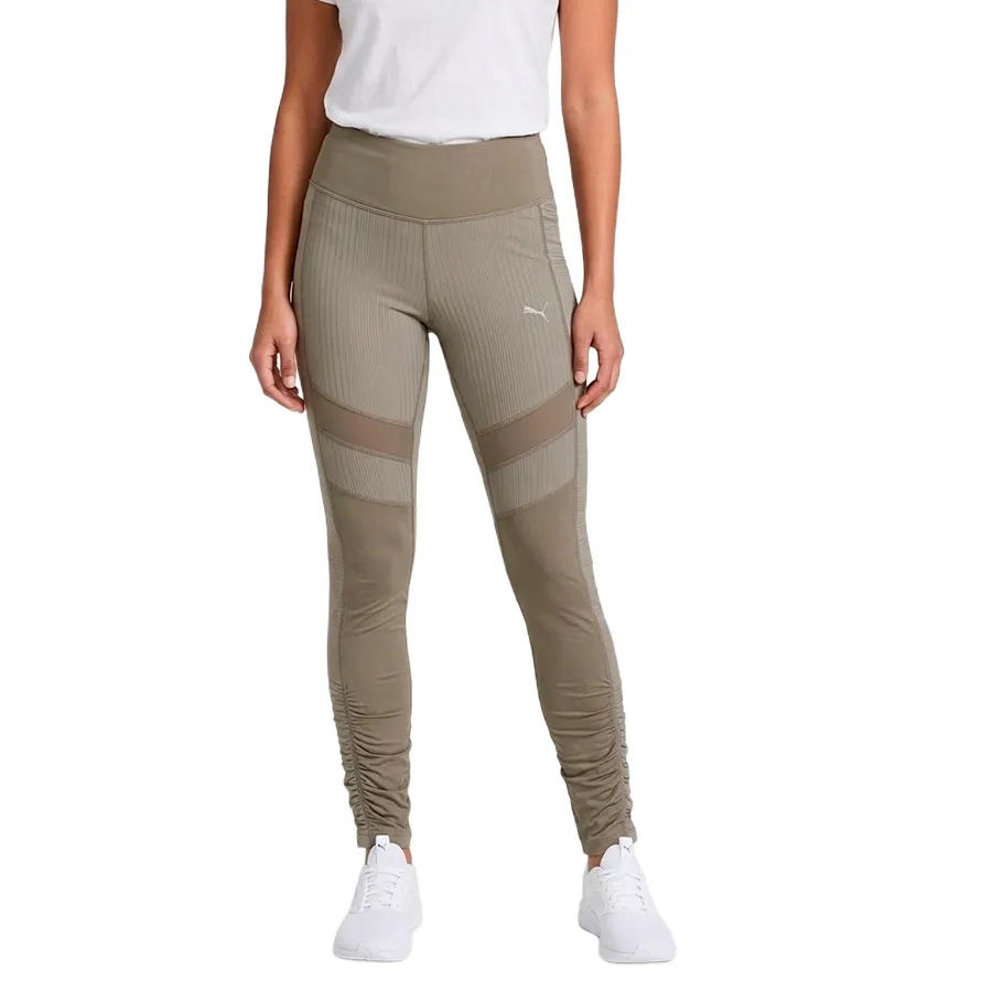 Imagen 0 de 3 de Calza Puma En Pointe Tight-VERDE OLIVA