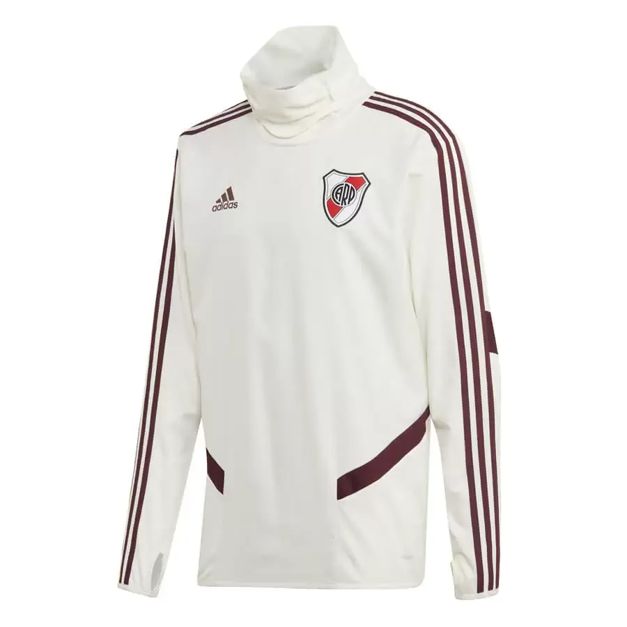 Imagen 0 de 4 de Buzo adidas Warm River Plate-BLANCO/BORDO