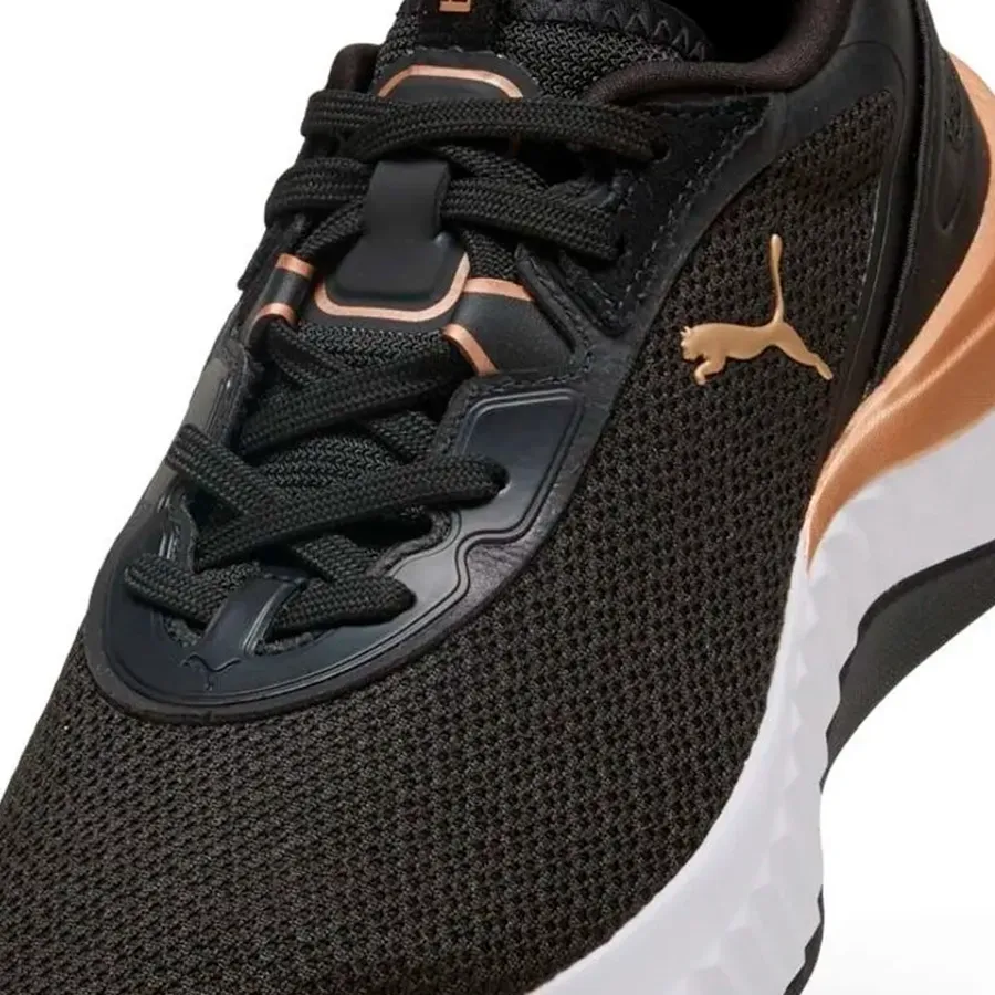 Imagen 5 de 6 de Zapatillas Puma Softride Sera-NEGRO/BLANCO/DORADO