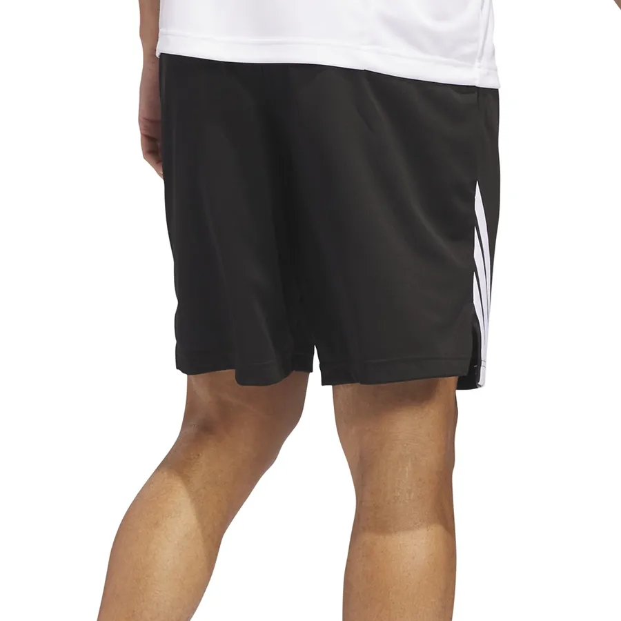Imagen 1 de 5 de adidas Shorts  Basketball Legends 3-Stripes-NEGRO/BLANCO