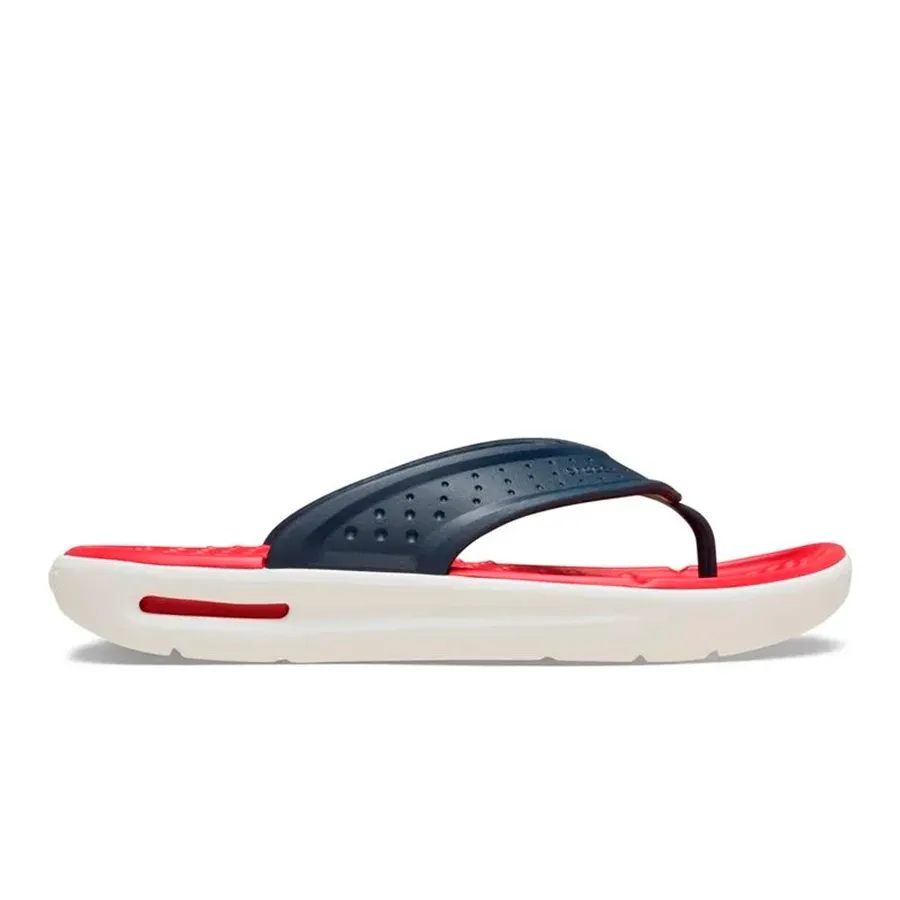Imagen 1 de 4 de Ojotas Crocs Inmotion Flip-BLANCO/ROJO/MARINO