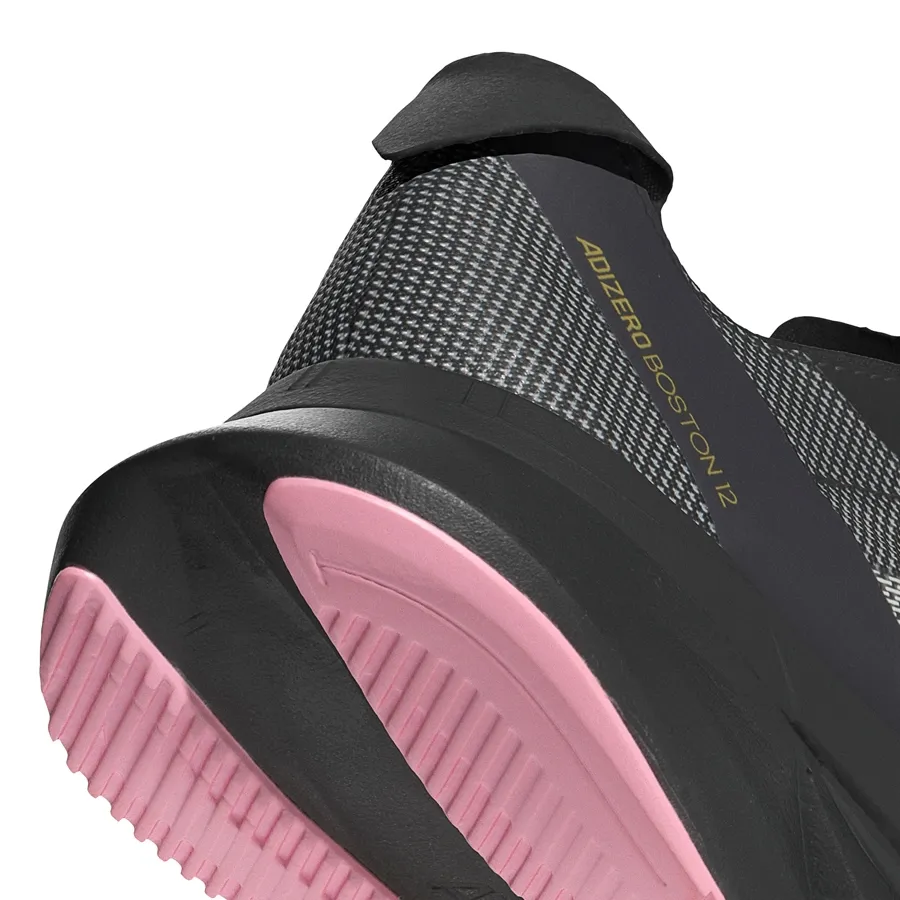 Imagen 8 de 9 de Zapatillas adidas Adizero Boston 12-NEGRO/GRAFITO/AMARILLO