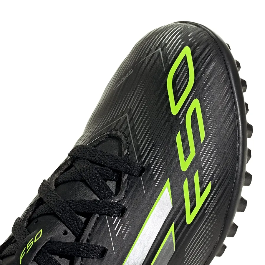 Imagen 5 de 7 de Botines adidas F50 Club Tf J-NEGRO/GRIS/AMARILLO FLUOR