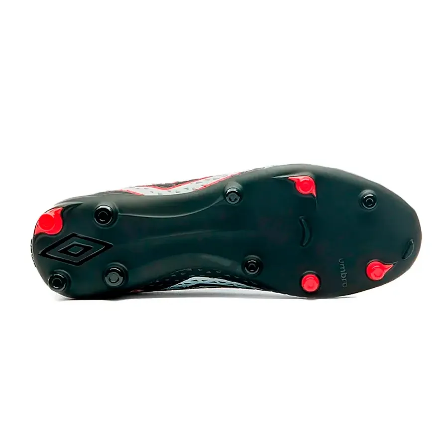 Imagen 3 de 6 de Botines Umbro Campo Mutant-NEGRO/ROJO