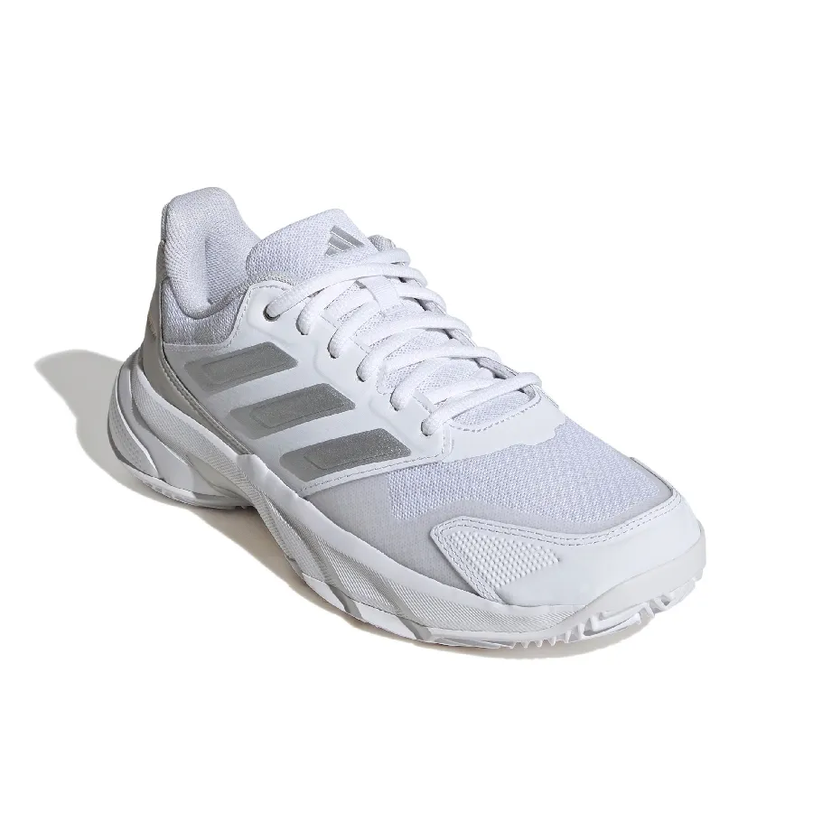 Imagen 1 de 7 de Zapatillas adidas Courtjam Control 3-BLANCO/PLATA