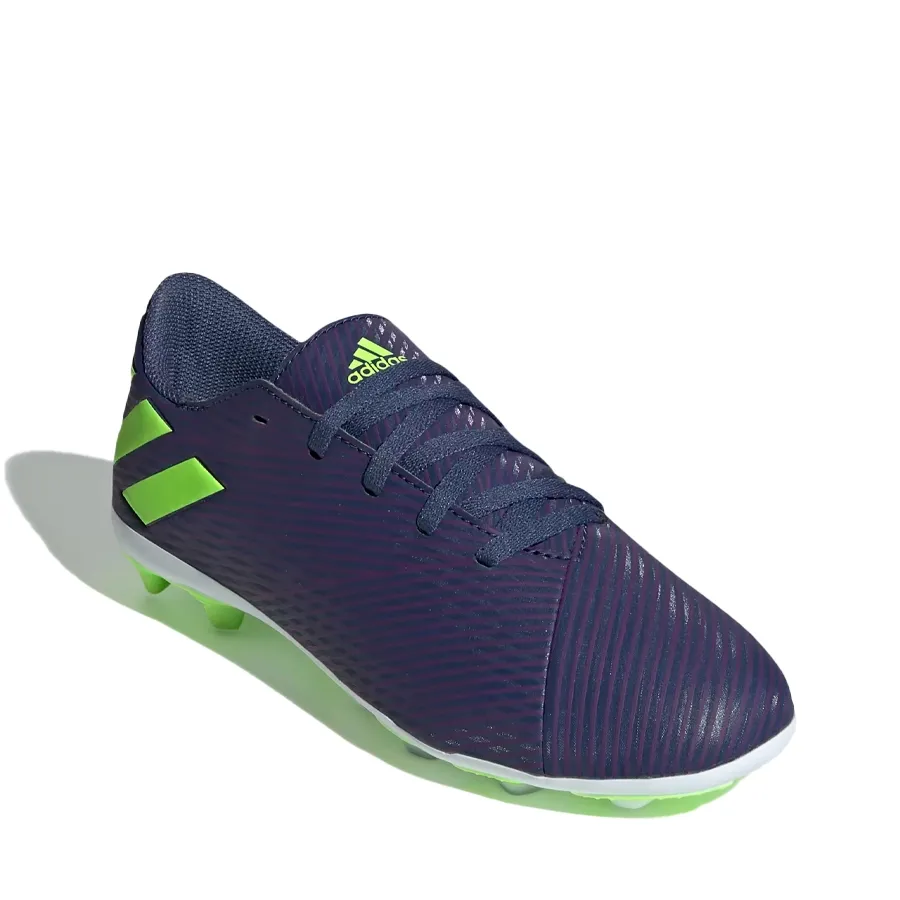 Imagen 1 de 10 de Botines adidas Nemeziz Messi 19.4 Fg-VIOLETA/VERDE FLUOR