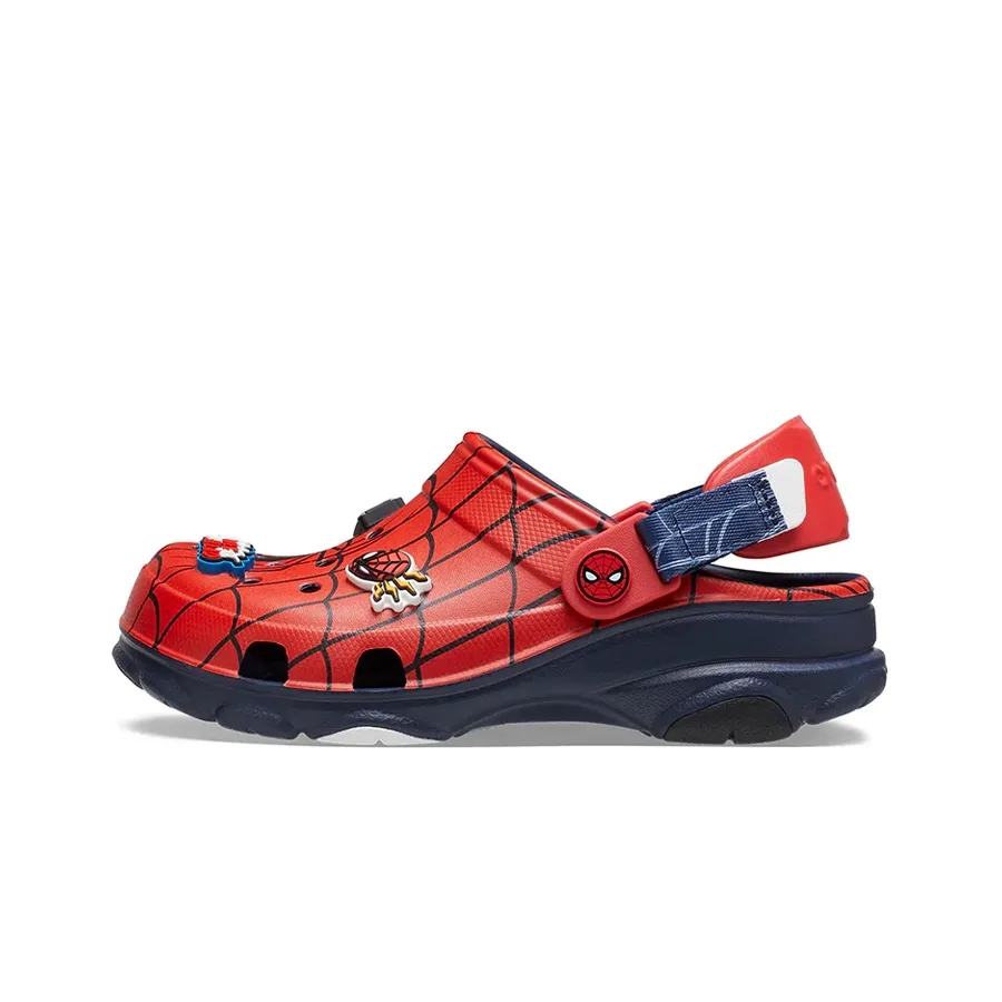 Imagen 3 de 7 de Sandalias Crocs Team Spiderman-ROJO/NEGRO