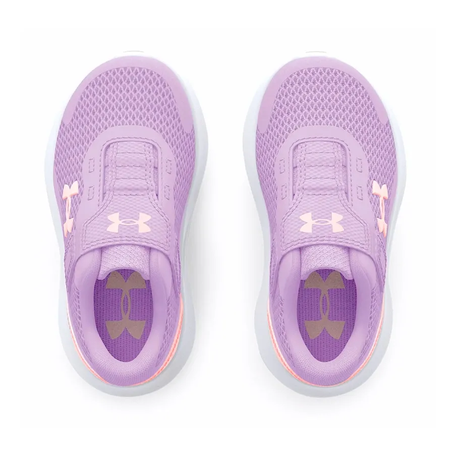 Imagen 3 de 5 de Zapatillas Under Armour Bps Surge 3 Ac-LILA/ROSA