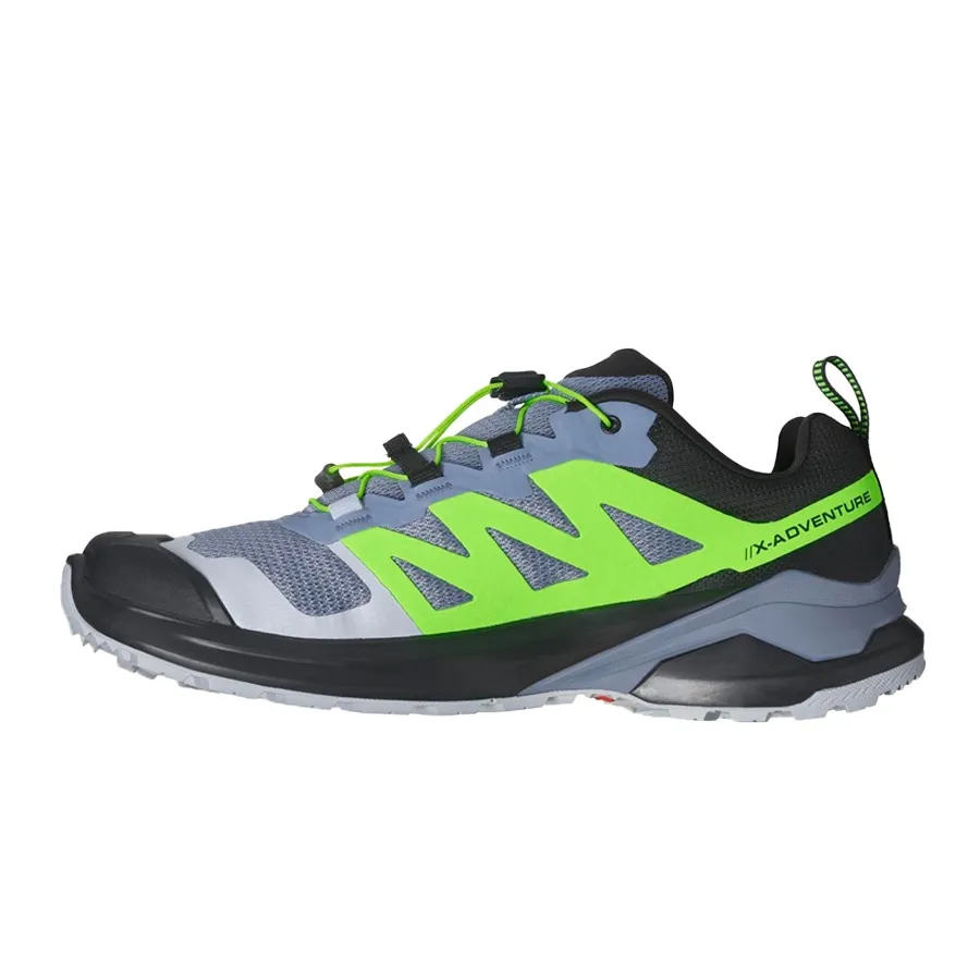 Imagen 1 de 5 de Zapatillas Salomon X Adventure-GRIS/NEGRO/VERDE FLUOR