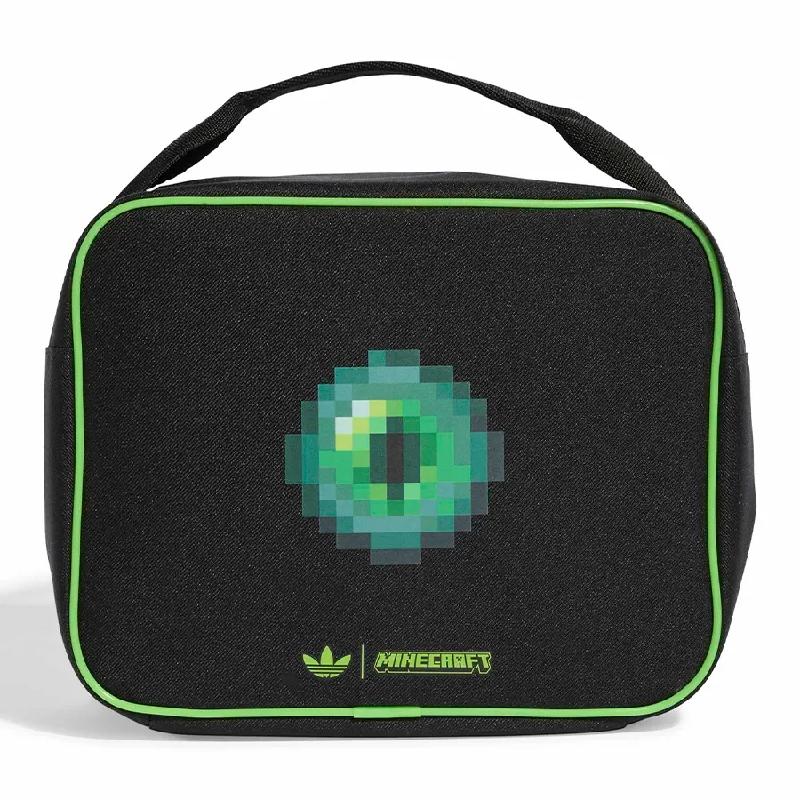 Imagen 2 de 6 de Bolsa de Almuerzo adidas originals Minecraft-NEGRO/VERDE
