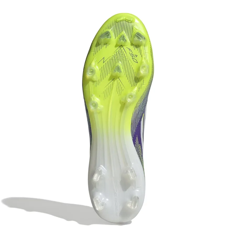 Imagen 4 de 7 de Botines adidas F50 Pro Fg-VIOLETA/BLANCO/VERDE FLUOR