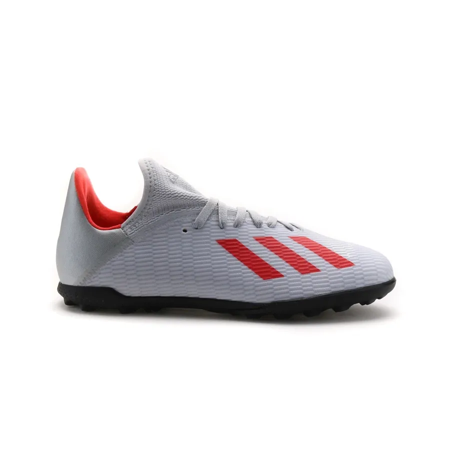 Imagen 4 de 5 de Botines adidas X 19.3-GRIS/ROJO
