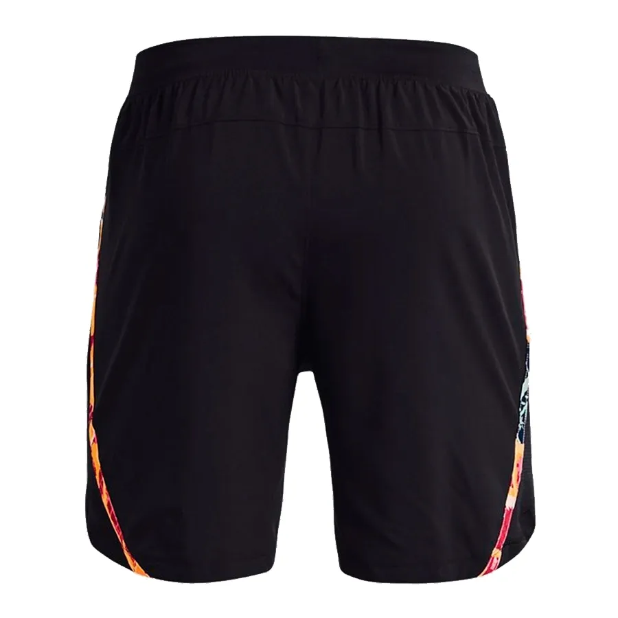 Imagen 1 de 7 de Shorts Under Armour Day Of The Dead-NEGRO/NARANJA