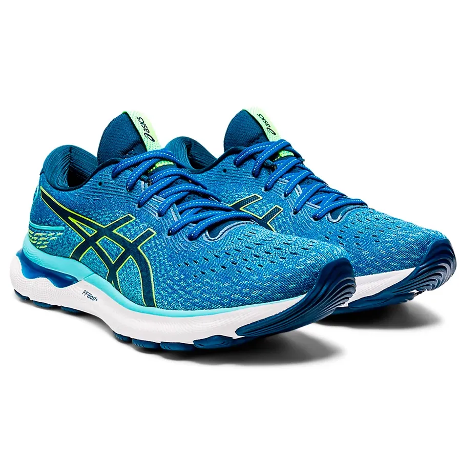 Imagen 5 de 7 de Zapatillas Asics Gel Nimbus 24 Standard M-AZUL/TURQUESA/LIMA