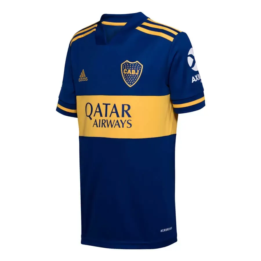 Imagen 1 de 2 de Camiseta adidas Local Boca Juniors 20/21-AZUL/AMARILLO