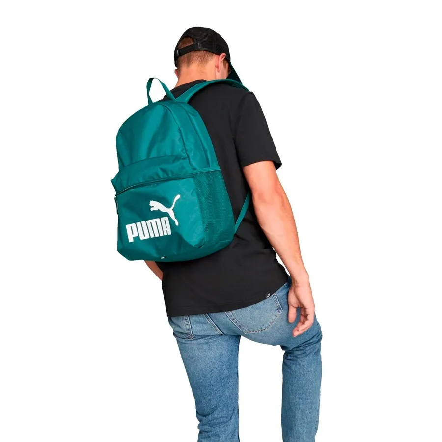 Imagen 2 de 5 de Mochila Puma Phase Backpack-VERDE