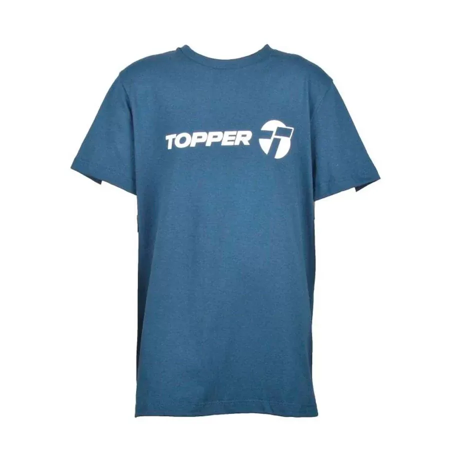 Imagen 0 de 2 de Remera Topper Gtb Mc Brand-AZUL