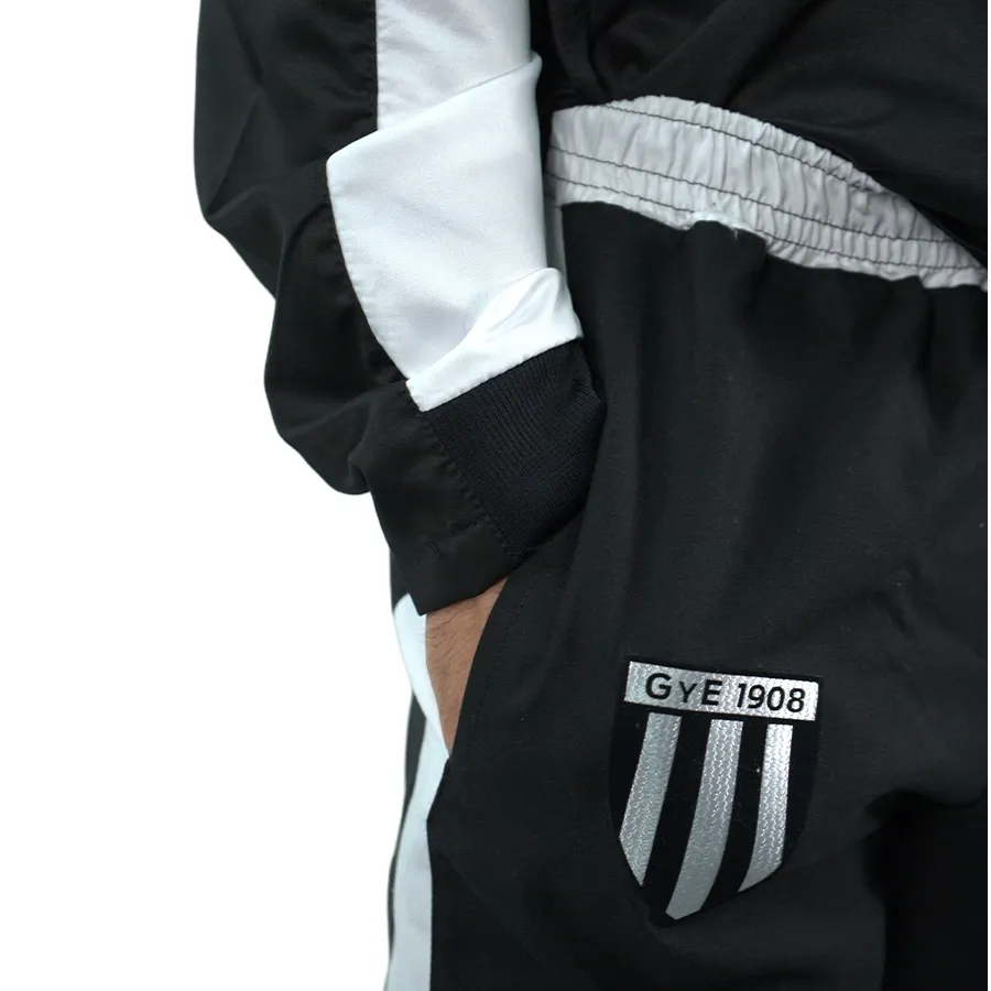 Imagen 3 de 6 de Conjunto Mitre Gales GYE 25-NEGRO/BLANCO