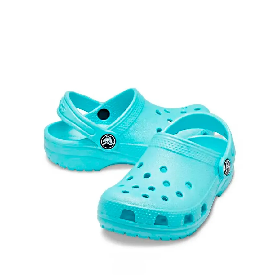 Imagen 2 de 3 de Ojotas Crocs Classic Kids-AQUA