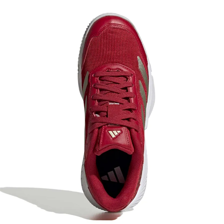 Imagen 2 de 6 de Zapatillas adidas Courtquick Padel-ROJO/PLATA