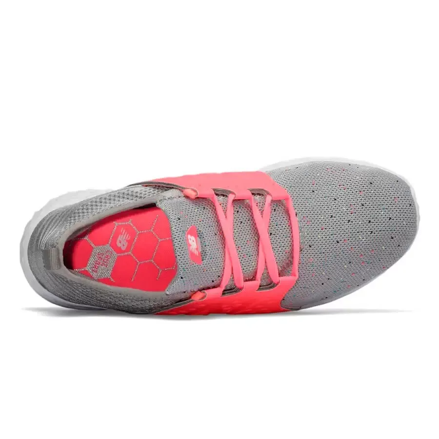 Imagen 1 de 4 de Zapatillas New Balance Kj Cruz Sgg Junior-GRIS/ROSA