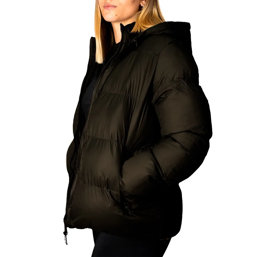 Imagen 2 de 4 de Campera Kamp Short Jacket Padding 25-NEGRO
