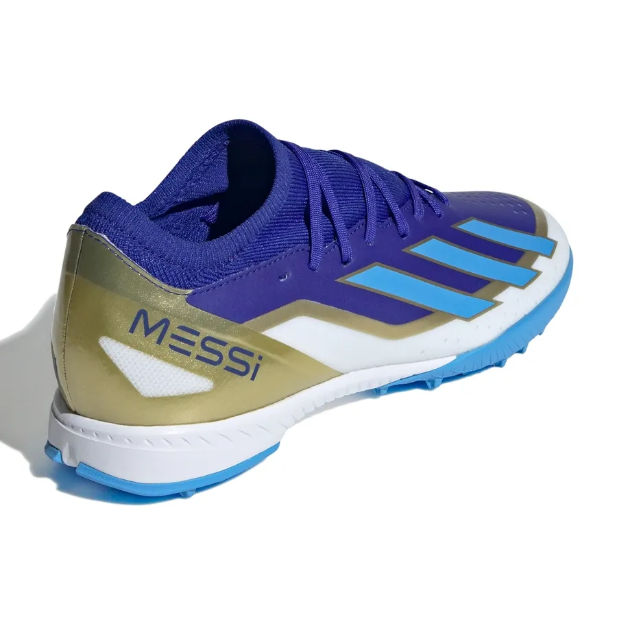 Imagen 1 de 7 de Botines adidas X Crazyfast Messi League-AZUL/DORADO/CELESTE