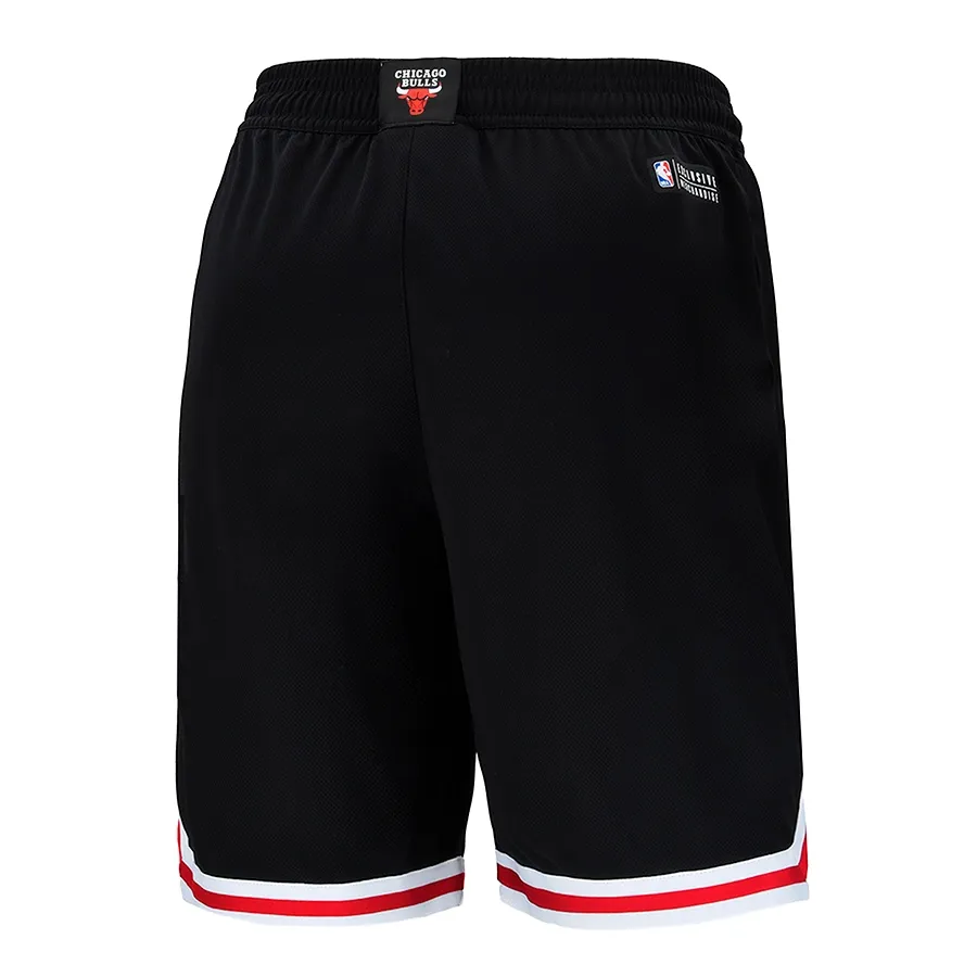 Imagen 2 de 4 de Short Nba Bulls Logo-NEGRO/ROJO