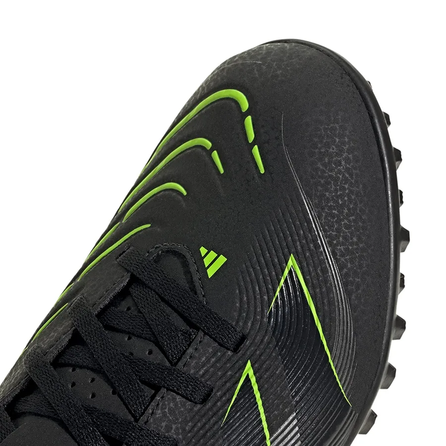 Imagen 4 de 7 de Botines adidas Predator Club Tf-NEGRO/VERDE FLUOR