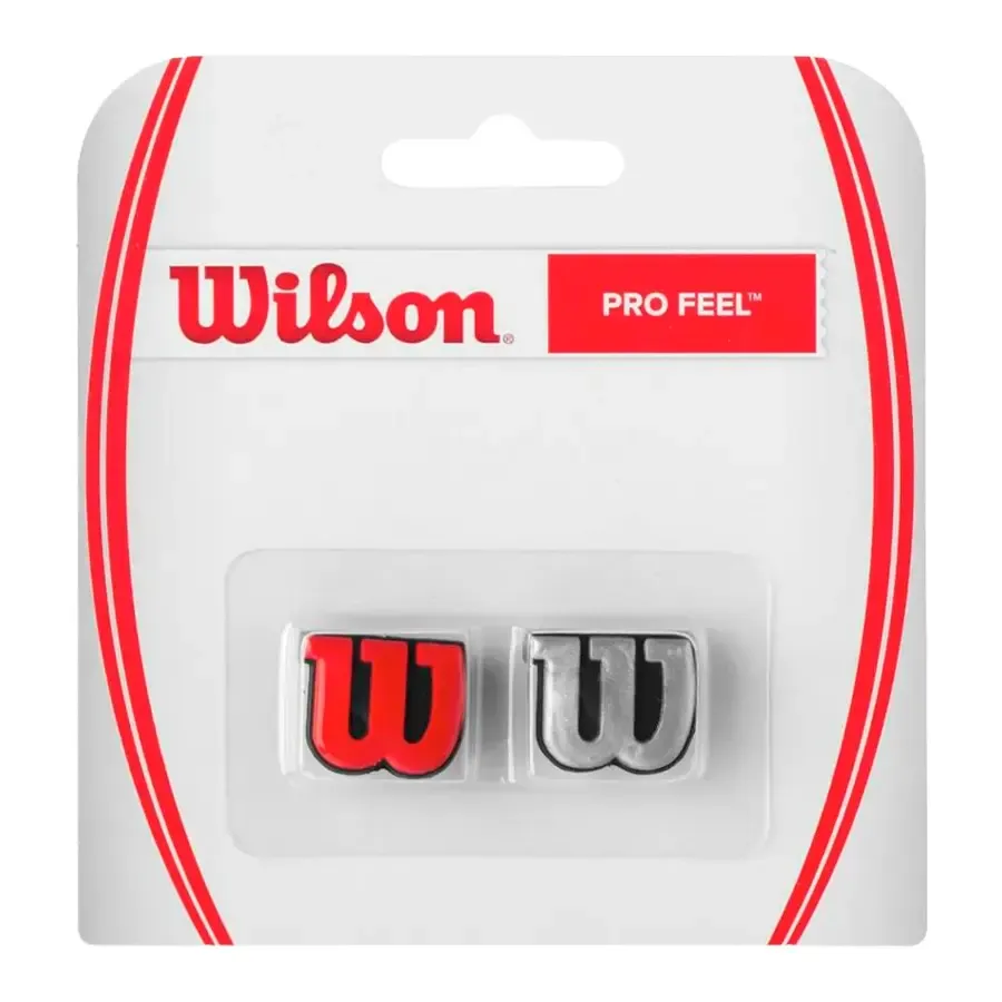 Imagen 0 de 3 de Antivibrador Wilson Pro Feel-GRIS-ROJO